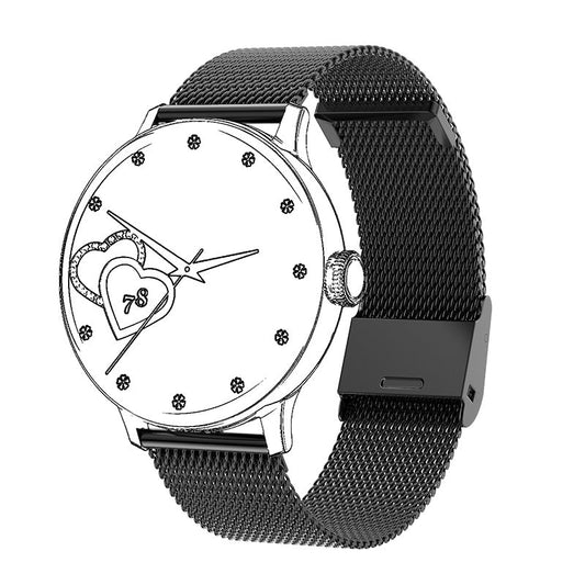 Smart Watch 22MM Buckle Steel Strap 20MM Active Buckle Stainless Steel Metal Strap Smart Bracelet Strap