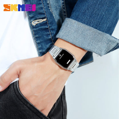 SKMEI 1679 NewTop Brand LED Men Women Digital Wristwatch Touch Screen LED Display Electronic Waterproof Watch Gifts Relogio Masculino