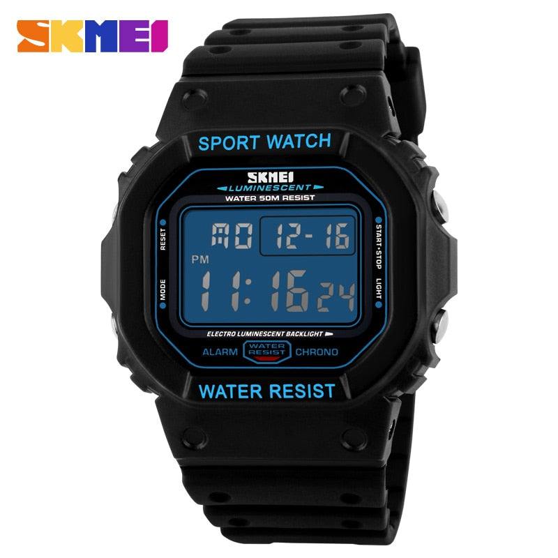 Skmei 1134 brand Watches Men Military LED Digital Watch Man Dive 50M Fashion Outdoor Sport Wristwatches clock relogio masculino