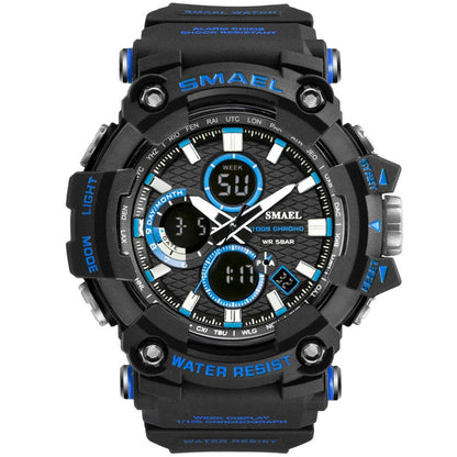 SMAEL 1802 Sports Men's Watches Top Brand Luxury Military Quartz Watch Men Waterproof Shock Male Digital Clock Relogio Masculino