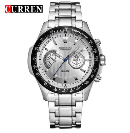 Curren Men's Quartz Vogue Business watches 3ATM waterproof