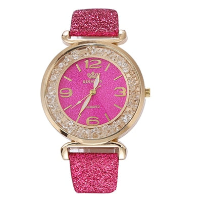 Best Selling Watch Fashion Women Watches Luxury Crystal Rhinestone Stainless Steel Quartz Wrist Watches