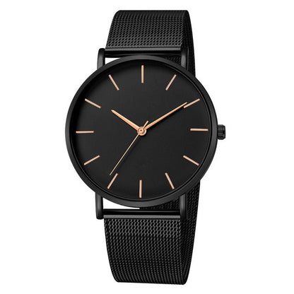 Sport Date Analog Quartz Wrist Watch Fashion Stainless Steel Men Casual Male Clock Wristwatch