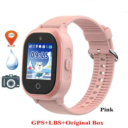 TD05S GPS Phone Positioning Fashion Children Watch Waterproof IP67 1.3 Inch Color Touch Screen SOS Baby Smart Watch Boys Girls