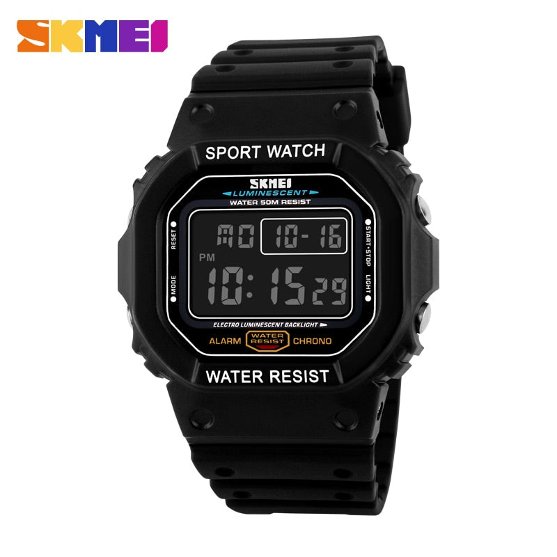 Skmei 1134 brand Watches Men Military LED Digital Watch Man Dive 50M Fashion Outdoor Sport Wristwatches clock relogio masculino