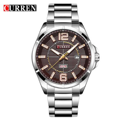 Curren Men wristwatches casual quartzwatch water Resistant 8271