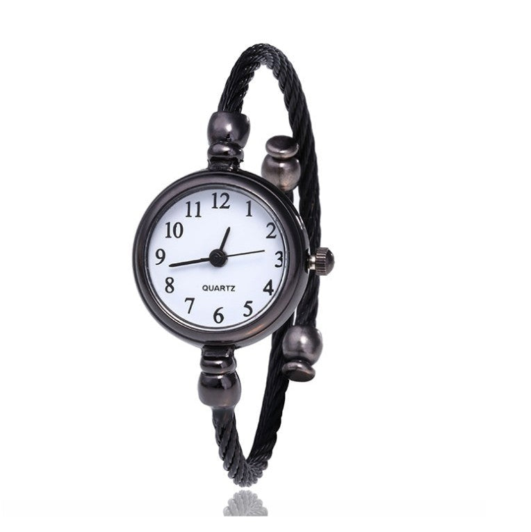 Women's Watches Bracelet Style Opening Simple Retro Art Fashion Watches Women's Fashion Quartz Watch Relogio Feminino