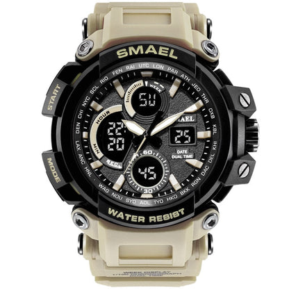 SMAEL 1708B Sport Watches Waterproof Men Watch LED Digital Watch Military Male Clock Relogio Masculino erkek kol saati Men Watch