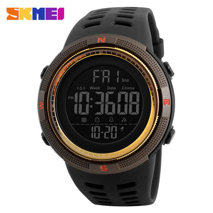 SKMEI Waterproof Mens Watches New Fashion Casual LED Digital Outdoor Sports Watch Men Multifunction Student Wrist watches