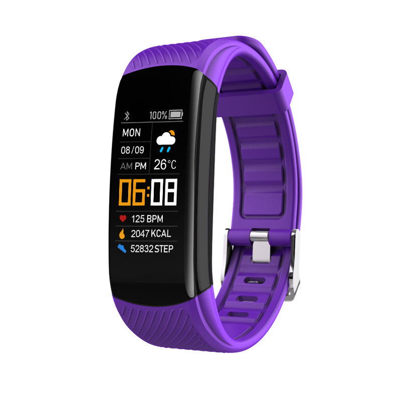 C5S Smart Bracelet Sports Pedometer Heart Rate Blood Pressure Blood Oxygen Health Monitoring Sports Bracelet