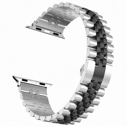 Applicable to Apple watch new five-bead stainless steel strap 1-6 on behalf of the watch strap iwatch steel strap