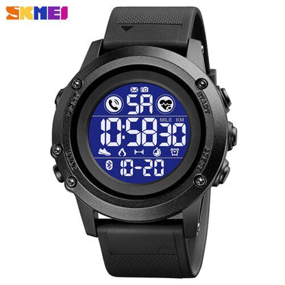 SKMEI 1746 New Sports Mens Smartwatch Pedometer Calorie Fitness Clock Bluetooth Calories Waterproof Male Wristwatch relojes inteligentes