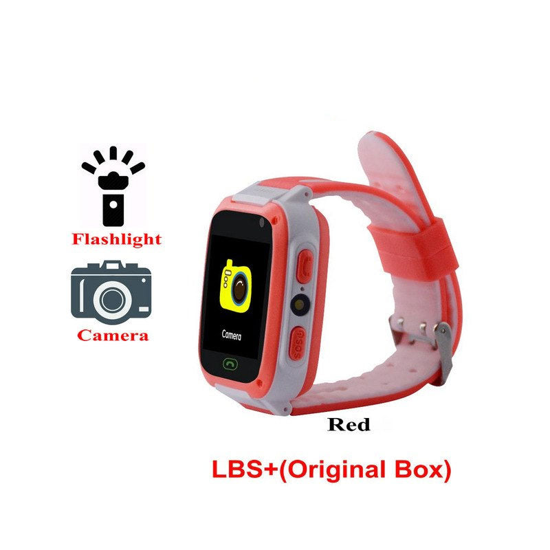 T10 Smart Children Watch Fashion 1.44 Inch Color Screen Smart Phone Watch with Flashlight Camera SOS Alarm Location Finder