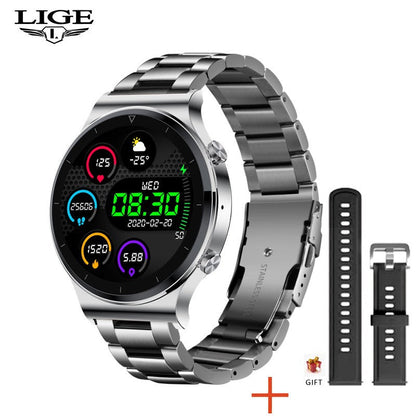 Smart Watch Smart Wear Multi-Function Heart Rate Blood Pressure Monitor Step Watch Waterproof