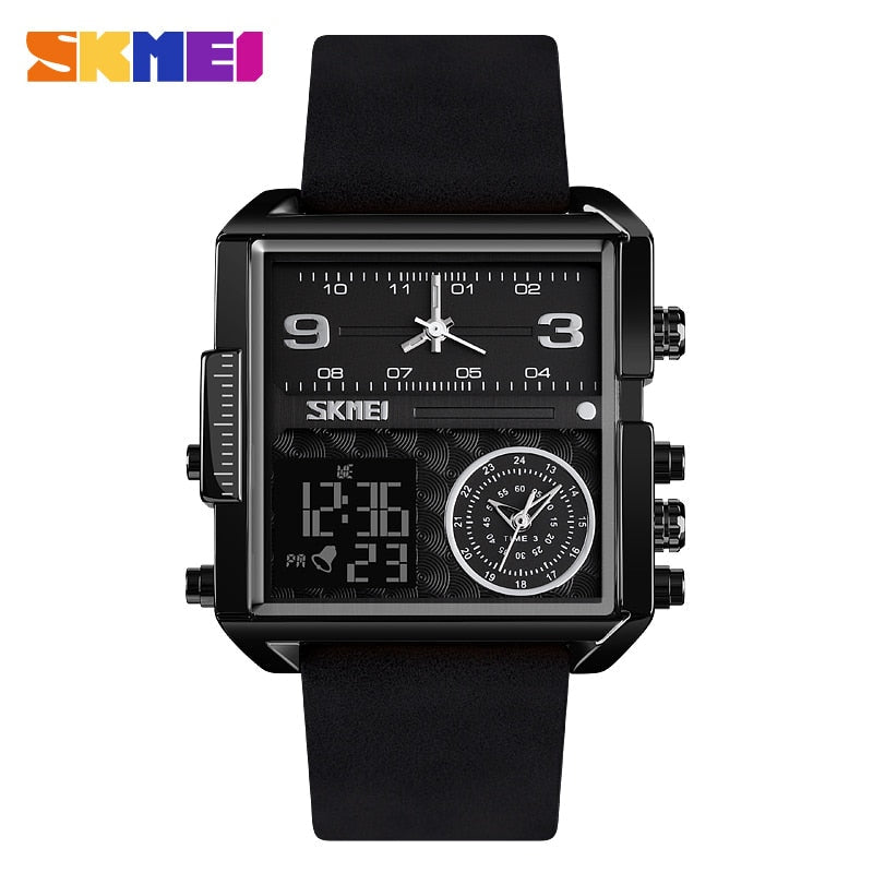 SKMEI 1391 Sports Watch Men largre size Top Luxury Brand Waterproof Wristwatch Men Quartz Analog Digital Watches Relogio Masculino