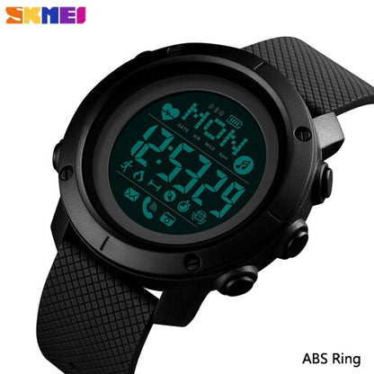 SKMEI 1512 & 1511 New Outdoor Sport Smart Men Watch Compass Heart Rate Male Digital Clock Bluetooth Fitness Waterproof Wristwatch inteligent