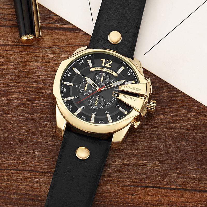 CURREN Men Quartz Watches