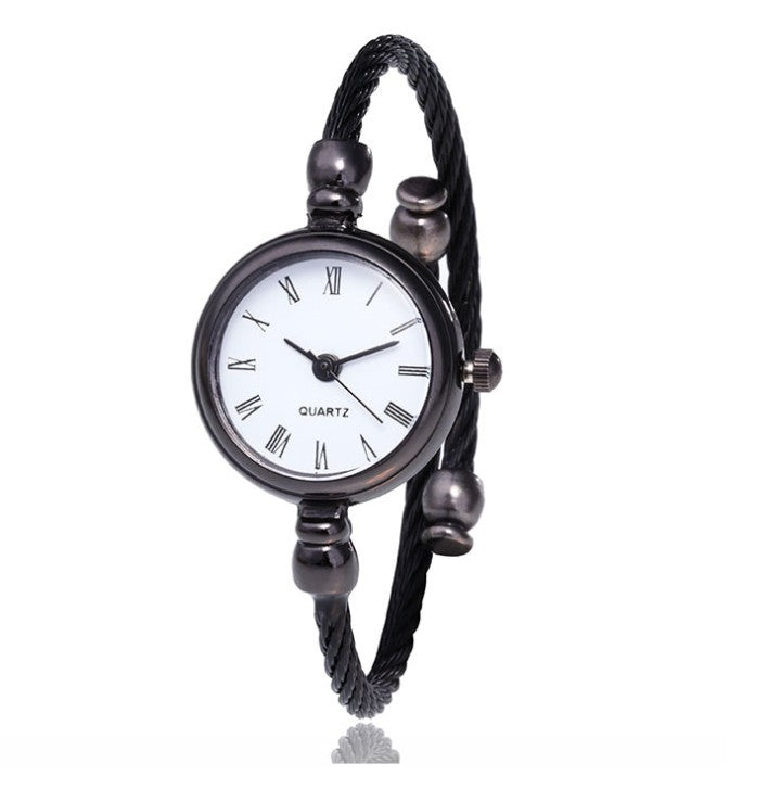 Women's Watches Bracelet Style Opening Simple Retro Art Fashion Watches Women's Fashion Quartz Watch Relogio Feminino