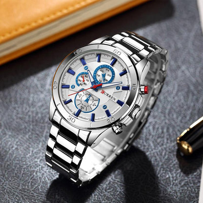 Curren Men relogio masculino quartz watch