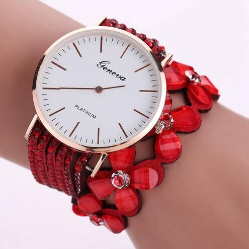 Women Bracelet Watch Crystal Diamond Wrist Watch