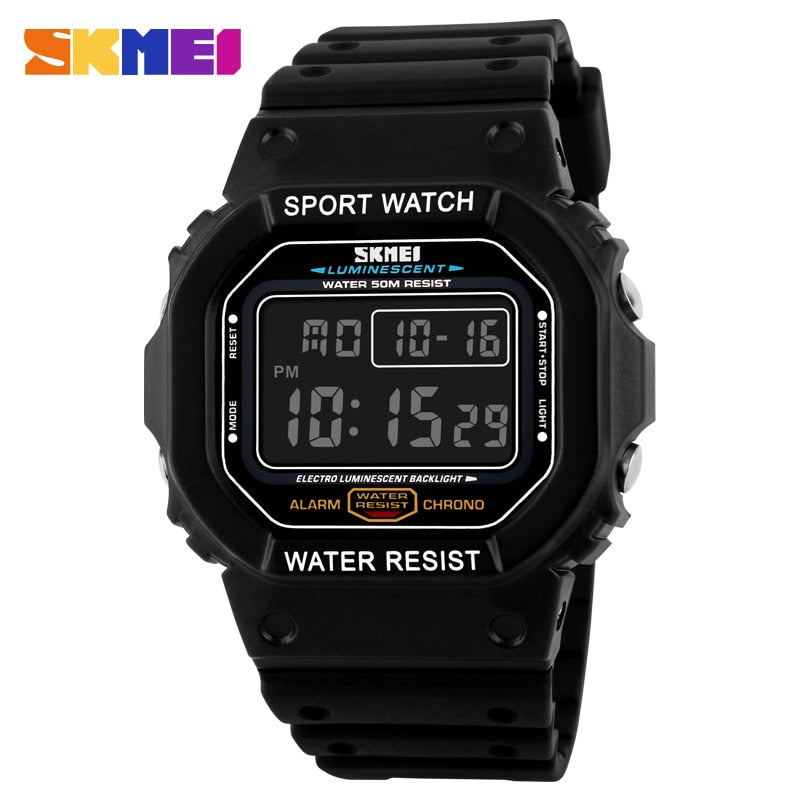 Skmei 1134 brand Watches Men Military LED Digital Watch Man Dive 50M Fashion Outdoor Sport Wristwatches clock relogio masculino