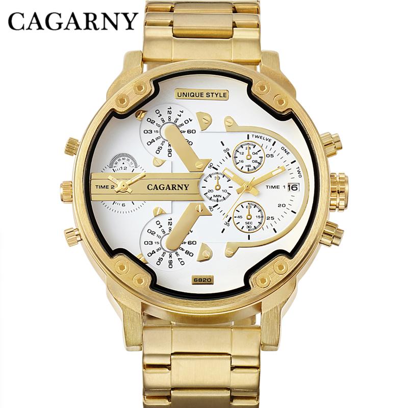 Cagarny Men's Watches Men Quartz Wristwatches