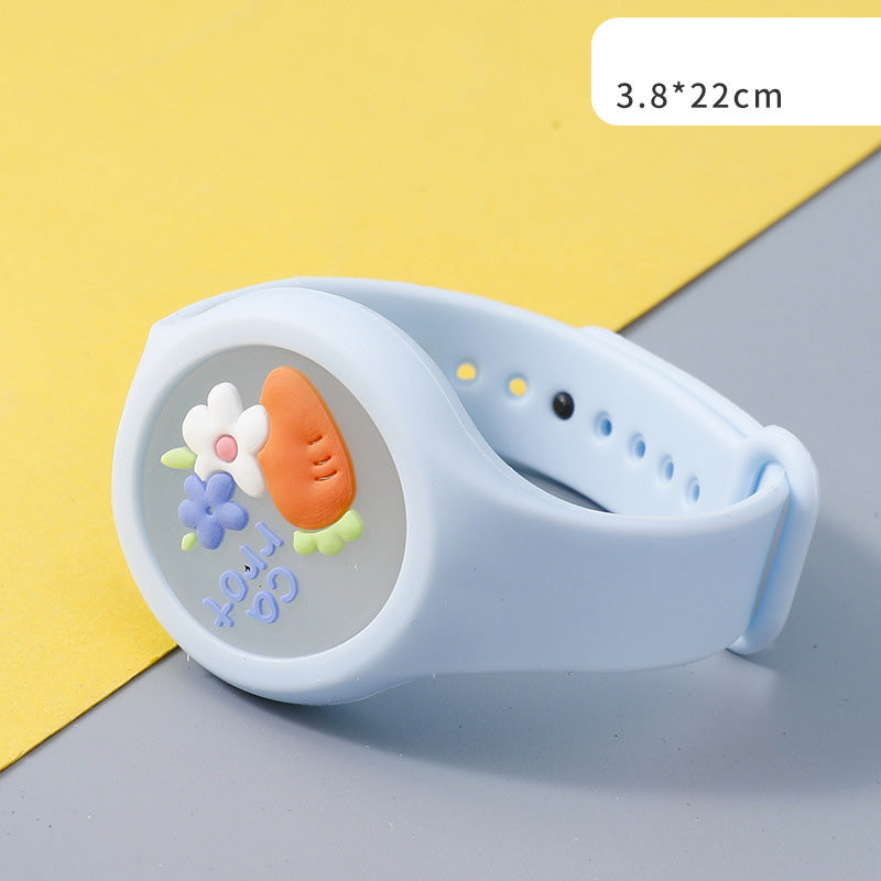 Luminous Mosquito Repellent Bracelet Children Baby Baby Anti-Mosquito Artifact Portable Student Adult Anti-Mosquito Buckle Watch