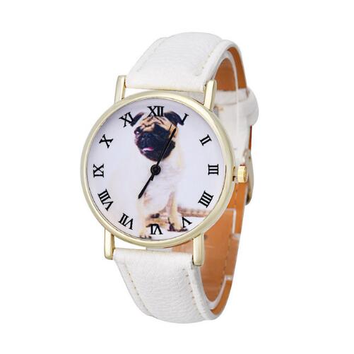 Women Cartoon Cute Dog Quartz Wrist Watches