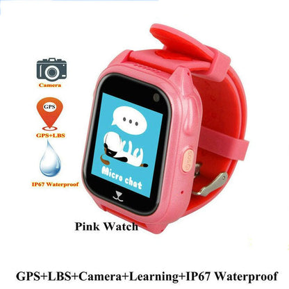 M06 Smart GPS Child Watch Waterproof IP67 Phone Positioning GPS Tracker 1.44 inch Color Touch Screen SOS Q750 Smart Baby Watch