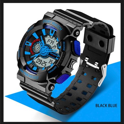 SANDA fashion watches men's LED digital watches G watches waterproof sports military watches relojes hombre