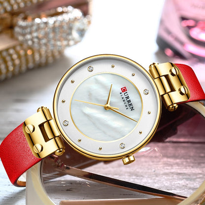 Curren Watch Women Top Brand Luxury Watches Quartz Waterproof Women's Wristwatch Ladies Girls Fashion Clock relogios feminino