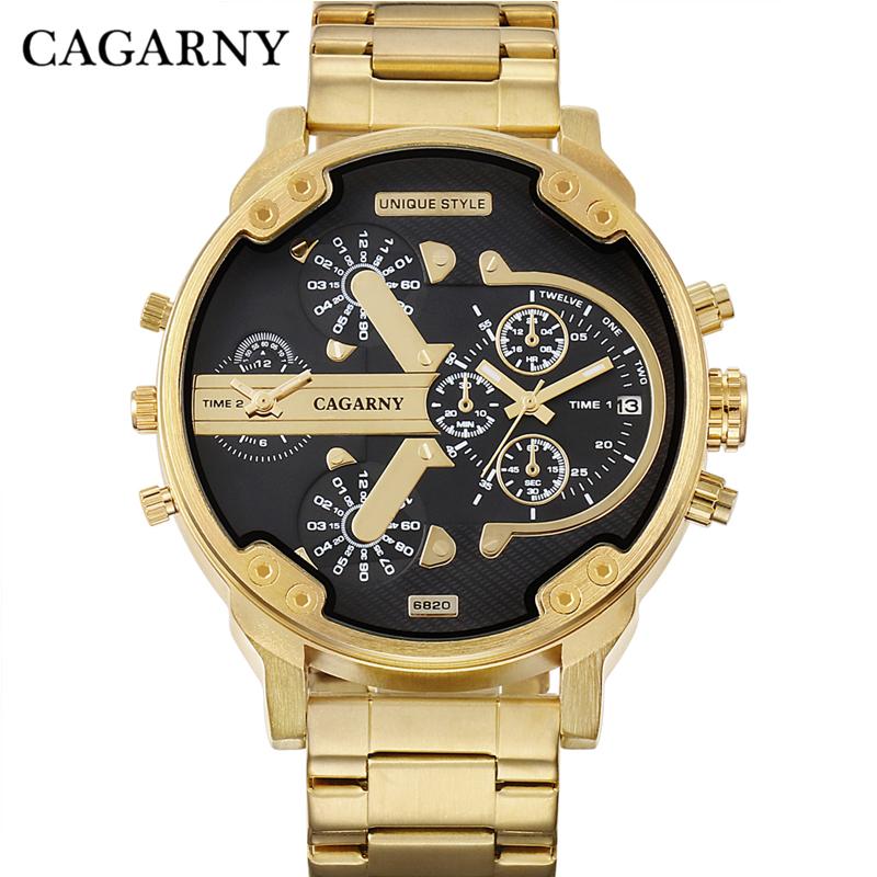 Cagarny Men's Watches Men Quartz Wristwatches