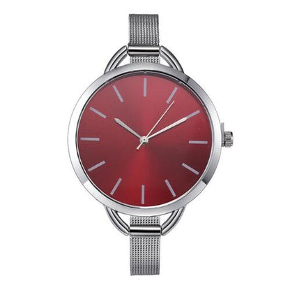 Big Dial Casual Decor Wristwatch for Women