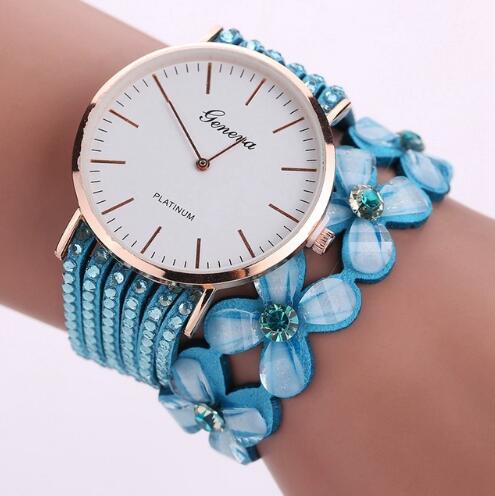 Women Bracelet Watch Crystal Diamond Wrist Watch