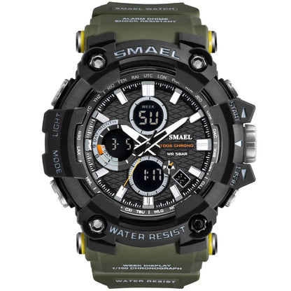 SMAEL 1802 Sports Men's Watches Top Brand Luxury Military Quartz Watch Men Waterproof Shock Male Digital Clock Relogio Masculino