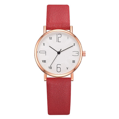 Women Watches Luxury Brand Fashion Leather Strap Round Dial Digital Watch Ladies Quartz Wristwatches Clock Girl Montre Femme 533