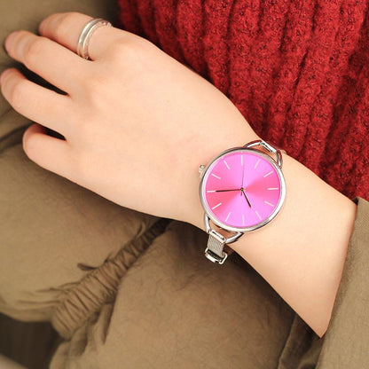 Big Dial Casual Decor Wristwatch for Women