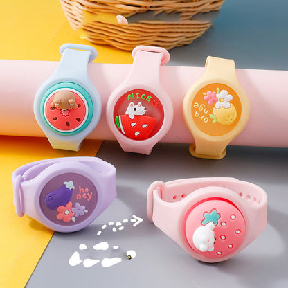 Luminous Mosquito Repellent Bracelet Children Baby Baby Anti-Mosquito Artifact Portable Student Adult Anti-Mosquito Buckle Watch