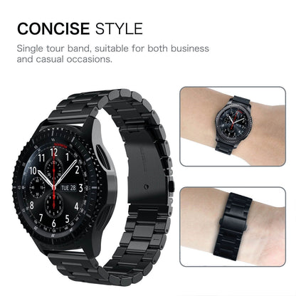 18mm 22mm 20mm 24mm Stainless Steel Watch Band Strap For SAMSUNG Galaxy Watch 42 46mm GEAR S3 Active2 Classic quick release