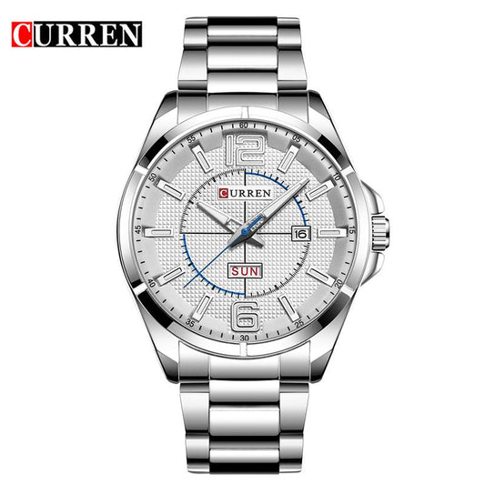 Curren Men wristwatches casual quartzwatch water Resistant 8271