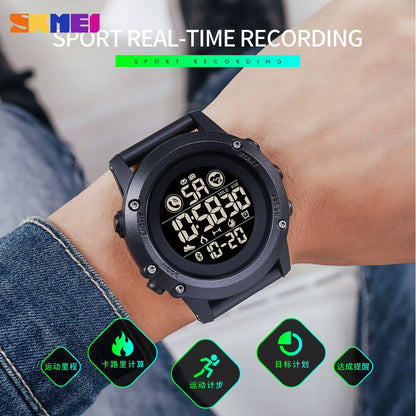 SKMEI 1746 New Sports Mens Smartwatch Pedometer Calorie Fitness Clock Bluetooth Calories Waterproof Male Wristwatch relojes inteligentes