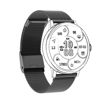 Smart Watch 22MM Buckle Steel Strap 20MM Active Buckle Stainless Steel Metal Strap Smart Bracelet Strap