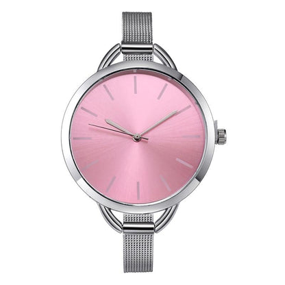 Big Dial Casual Decor Wristwatch for Women