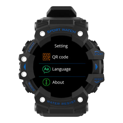 Three-Proof Outdoor Sports Smart Watch Heart Rate Blood Pressure Diving Watch Ring