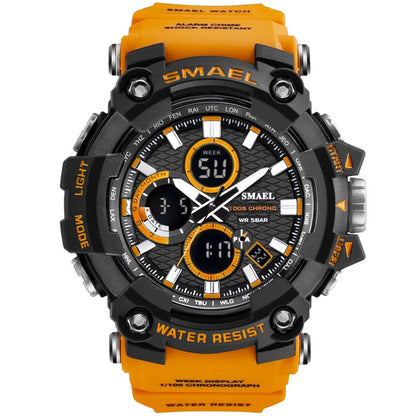 SMAEL 1802 Sports Men's Watches Top Brand Luxury Military Quartz Watch Men Waterproof Shock Male Digital Clock Relogio Masculino