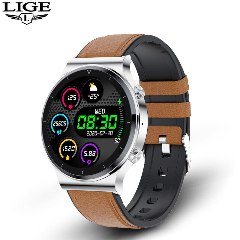 Smart Watch Smart Wear Multi-Function Heart Rate Blood Pressure Monitor Step Watch Waterproof